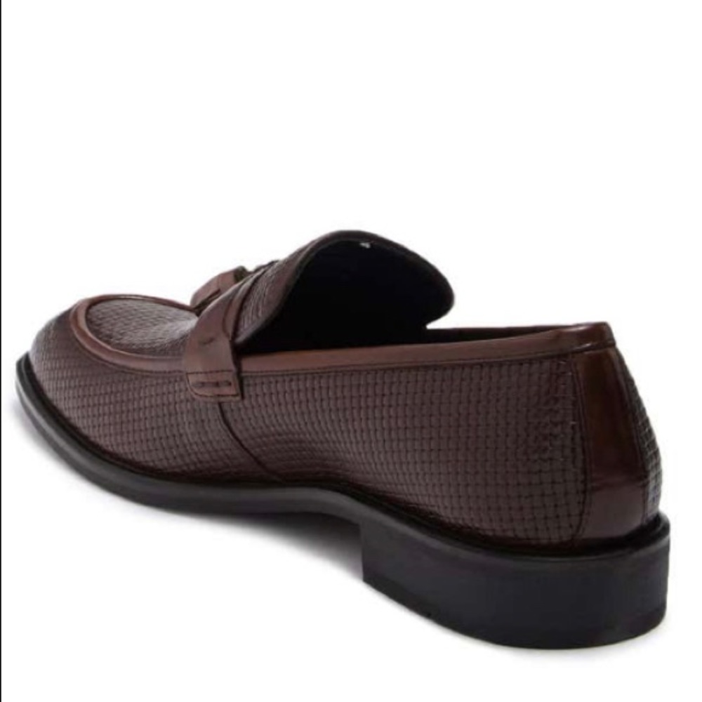 Steve Madden Ebbert Tassel Woven Dress Shoes - Picture 2 of 4